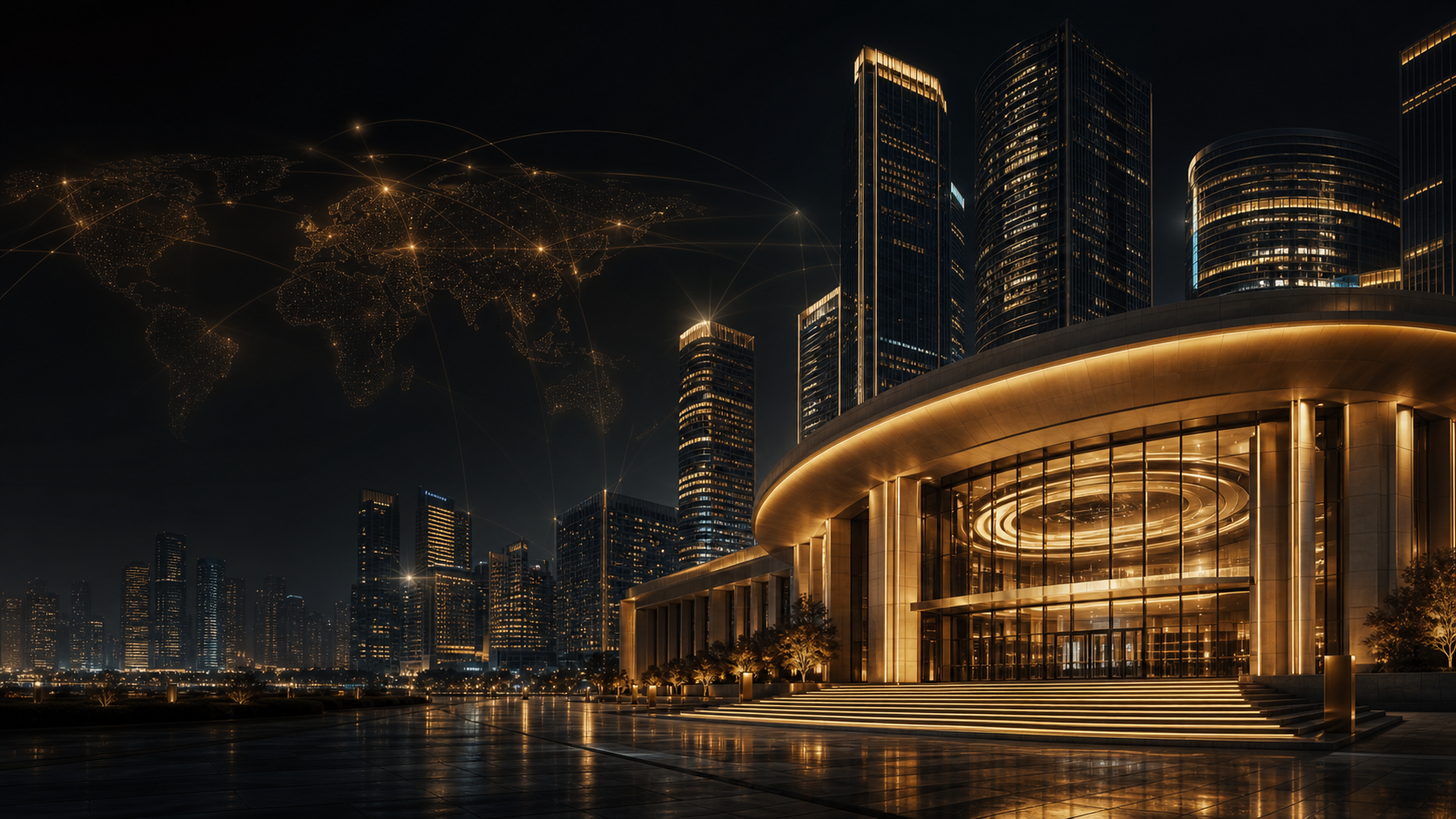 Premium global financial architecture